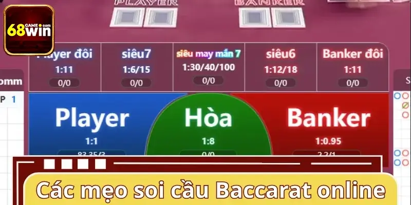 Các mẹo soi cầu khi tham gia trải nghiệm Baccarat online Các mẹo soi cầu khi tham gia trải nghiệm Baccarat online