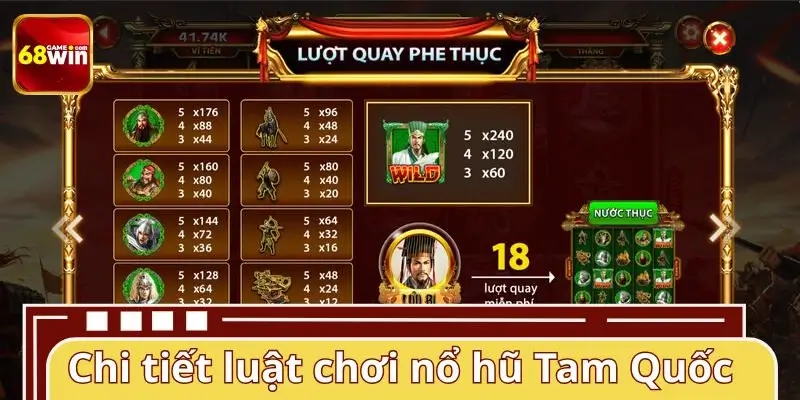 Luật chơi nổ hũ Tam Quốc chi tiết người mới cần biết Luật chơi nổ hũ Tam Quốc chi tiết người mới cần biết