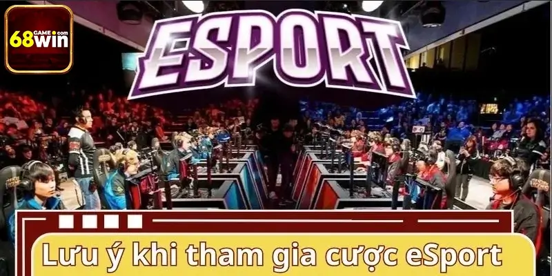 Lưu ý khi tham gia cược thể thao điện tử trực tuyến