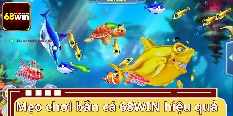 Mẹo chơi bắn cá 68WIN hiệu quả