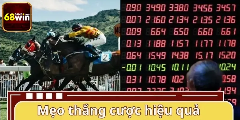 Mẹo thắng cược hiệu quả khi đua ngựa tại 68WIN